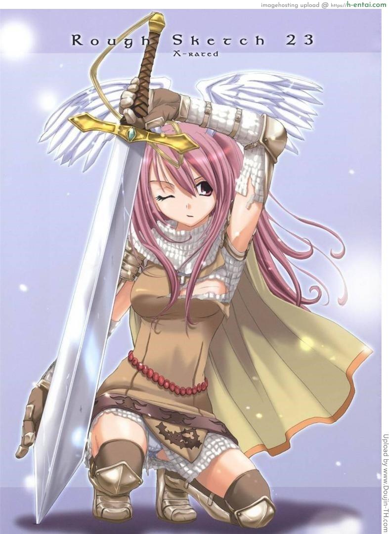 โดจิน พรีสสายหล่อ ซัพพอร์ตสาว [Digital Lover] Rough Sketch 23 (Ragnarok Online) แปลไทย 5