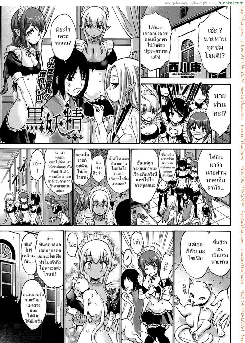 โดจิน เมดสาวดาร์กเอลฟ์ 2 [Nishikawa Kou] Kuro Yousei - Dark Elf Ch.2 แปลไทย 1