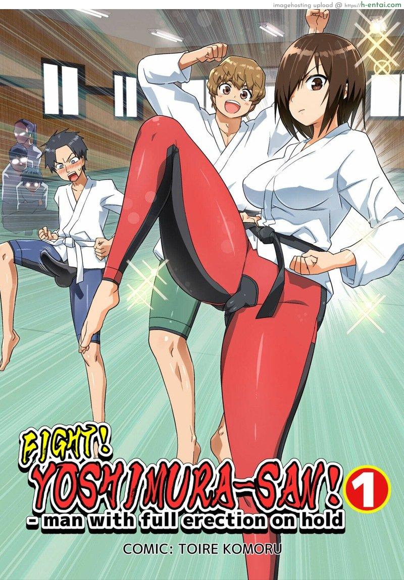 โดจิน โรงฝึกโยชิมุระซัง 1.1 [OTOREKO (Toilet Komoru)] Tatakae! Yoshimura-san! 1 ~Otoko wa Full Bokki Oazuke NTR~ - FIGHT! YOSHIMURA-SAN! 1 - man with full erection on hold - Part 1 แปลไทย 48