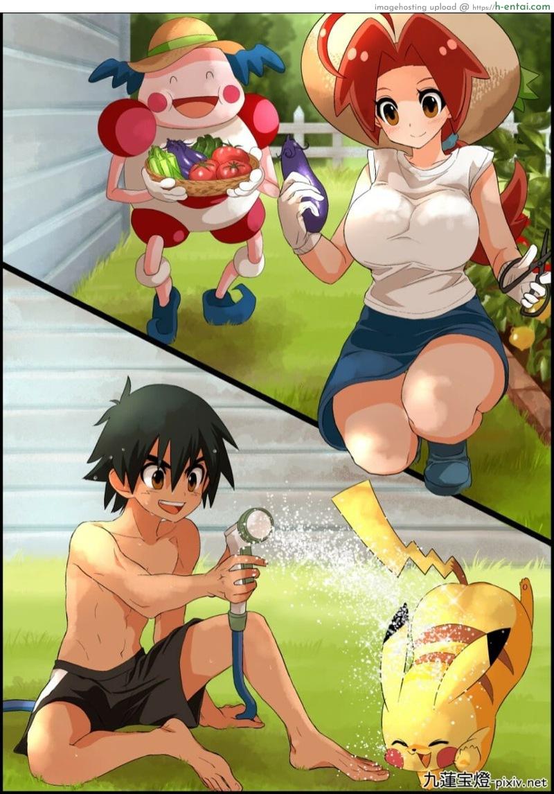 โดจิน ซาโตชิคนรักเเม่ 5 サトハナえろ漫画⑤ แปลไทย 1