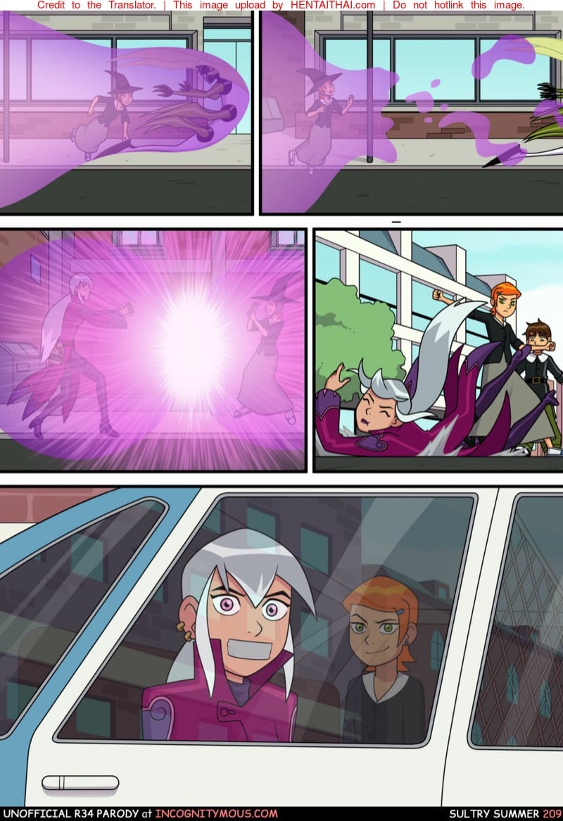 โดจิน ในฤดูร้อนพี่สาวกับน้องชายอยู่ข้างตึก [Incognitymous] Sultry Summer (Ben 10) แปลไทย 7