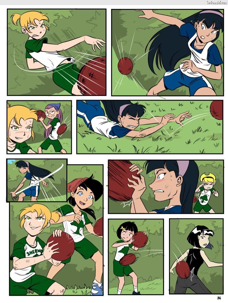 โดจิน เรื่องราวในแคมป์เชอร์วู้ดของเหล่าสาวน้อย 3 | [Mr.D] Camp Sherwood Ch.3 แปลไทย 7